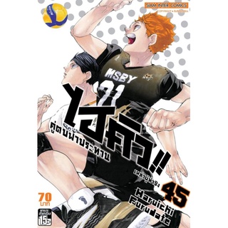 pre order ไฮคิว คู่ตบฟ้าประทาน เล่ม 45(จบ)