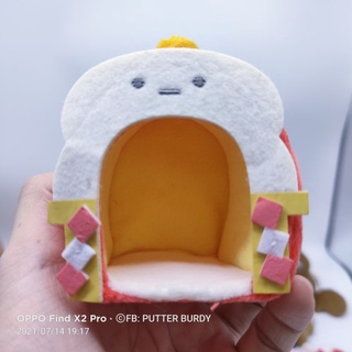 ตุ๊กตา บ้าน สุมิโกะ Sumikko Gurashi Tenori Plush Toy, Kami Mochi งานสวย ขนนุ่มๆ ป้ายSan-x หายากมาก ขนาดสูง9ซม. ลิขสิทธิ์