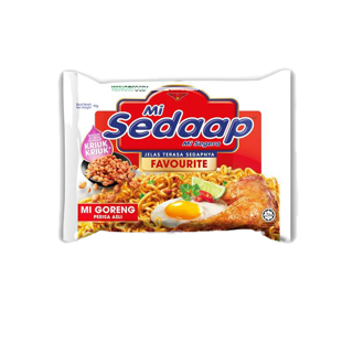 หมี่ซีดาพ บะหมี่กึ่งสำเร็จรูป หมี่โกเรง เพอริซ่า แอสลิ /Mi Sedaap Mi Goreng Perisa Asli 91g.