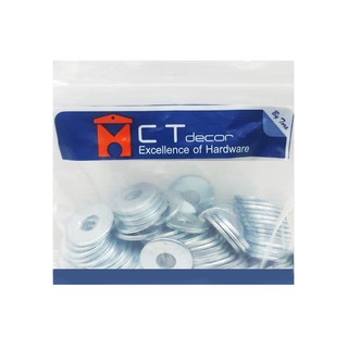 BY TORA 3/8" FLAT WASHER 500G แหวนอีแปะ BY TORA 3/8 นิ้ว 500G สกรู, น๊อตและแหวน อุปกรณ์ยึดติด เครื่องมือช่างและฮาร์ดแวร์