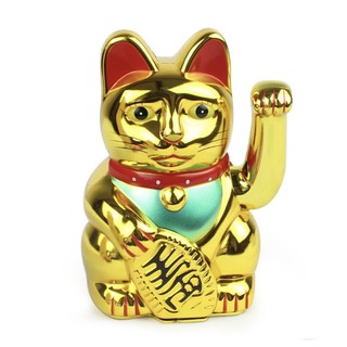 Lucky Cat แมวกวักนำโชค ขนาด 3*5 นิ้ว กวักเงิน กวักทอง ค้าขายดี