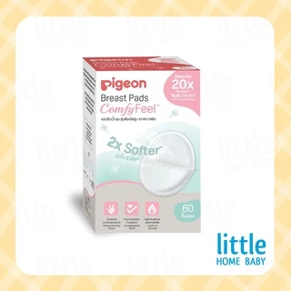 Pigeon แผ่นซับน้ำนม Comfy Feel รุ่นสัมผัสนุ่ม เบาสบายผิว ขนาด 12,30,60 ชิ้น แถม 18 ชิ้น