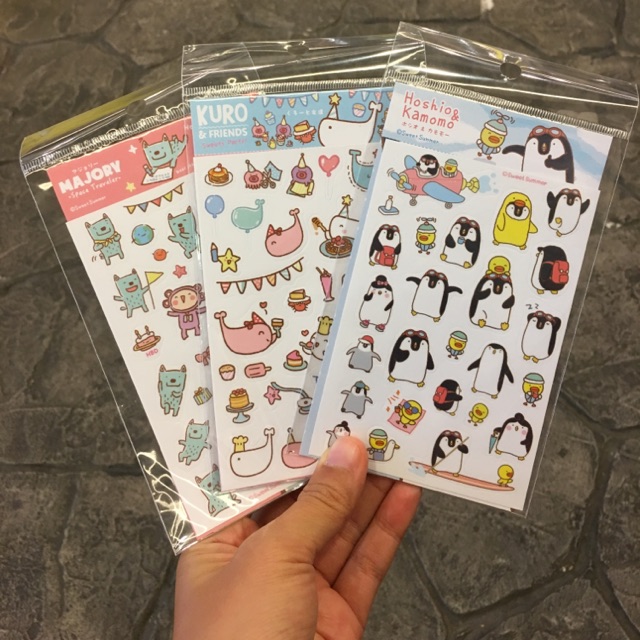 สติกเกอร์ลาย Kuro&Friends sticker