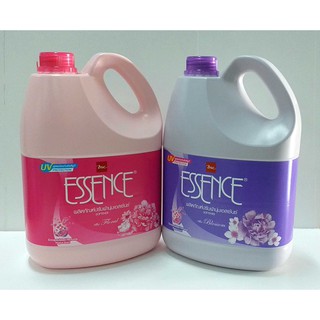 (2 กลิ่น) Essence Fabric Softener เอสเซ้นซ์ ผลิตภัณฑ์ปรับผ้านุ่ม สูตรป้องกันรังสียูวี 3500 มล.