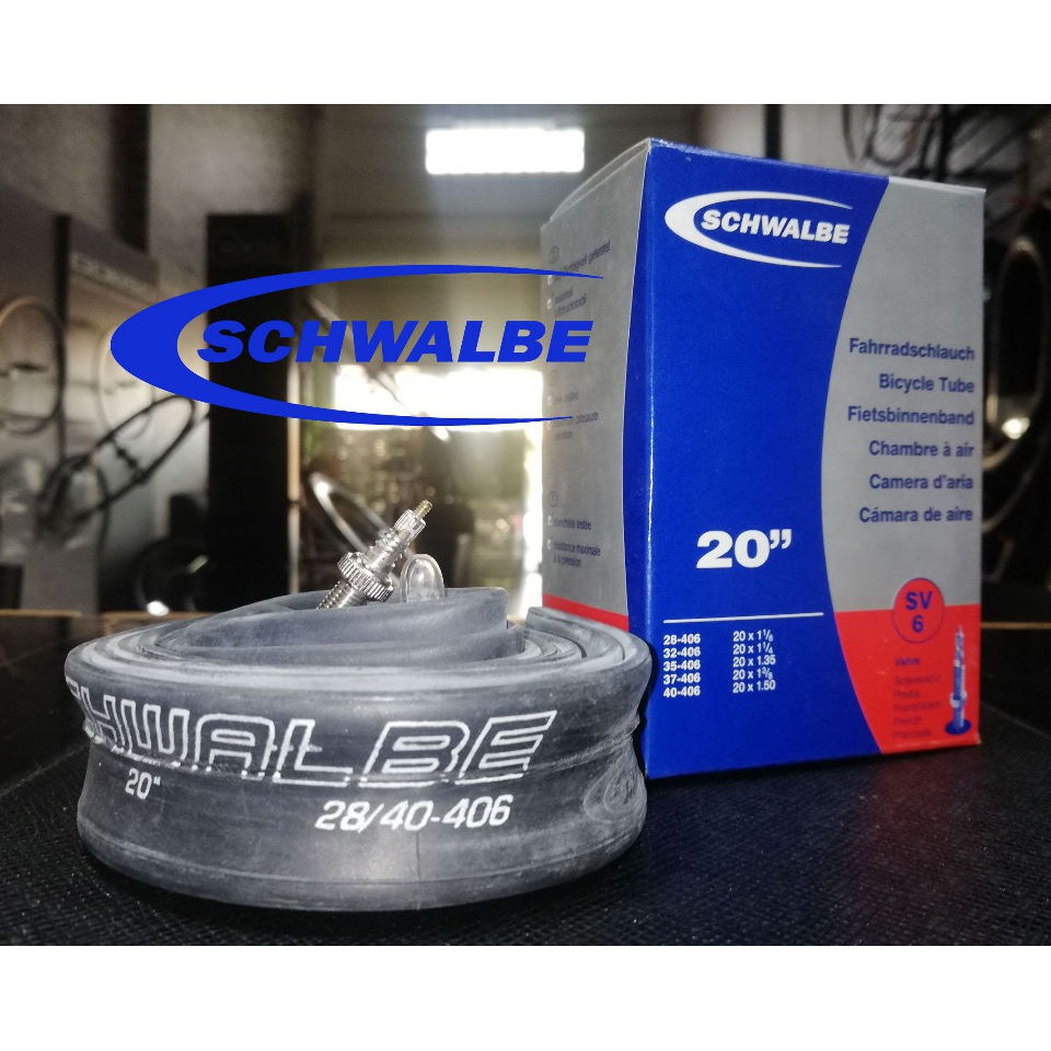 Schwalbe ยางใน 20” SV6