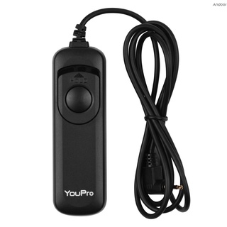 YouPro สายรีโมตกดชัตเตอร์ ตั้งเวลา DC2 แบบ E3 1.2 ม. 3.9 ฟุต แบบเปลี่ยน สำหรับ Canon G10 G11 G12 G15 G1X SX50 700D EOS 1300D Pentax K-5 K-5II K-7 Samsung GX-1 GX-1S GX-10 Contax 645 N1 NX N ดิจิทัล