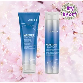 Joico Moisture Recovery Moisturizing Shampoo/Conditioner 300/250 ml แชมพู ครีมนวด สำหรับเส้นเล็ก แห้ง