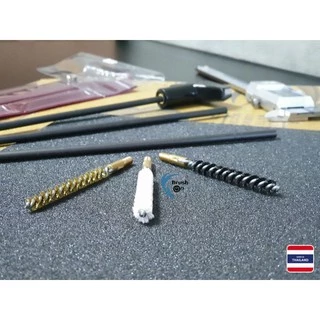 แส้ล้างลำกล้องปืนยาว Rifle .22/5.56 SGUN-130 แส้สามท่อน แส้ชุดทำความสะอาดลำกล้อง อุปกรณ์ดูแลลำกล้อง