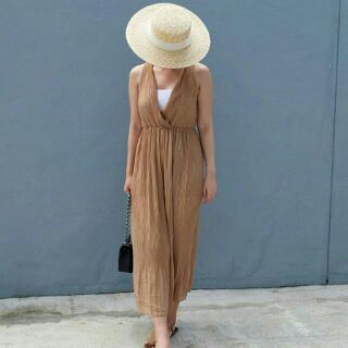 Vue Pleat Jumpsuit