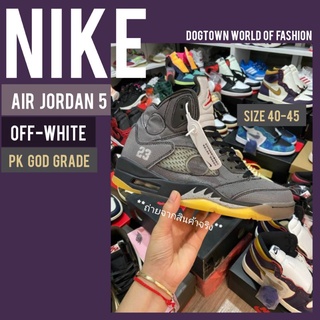 รองเท้า NIKE AIR JORDAN 5 OFF-WHITE รองเท้าไนกี้