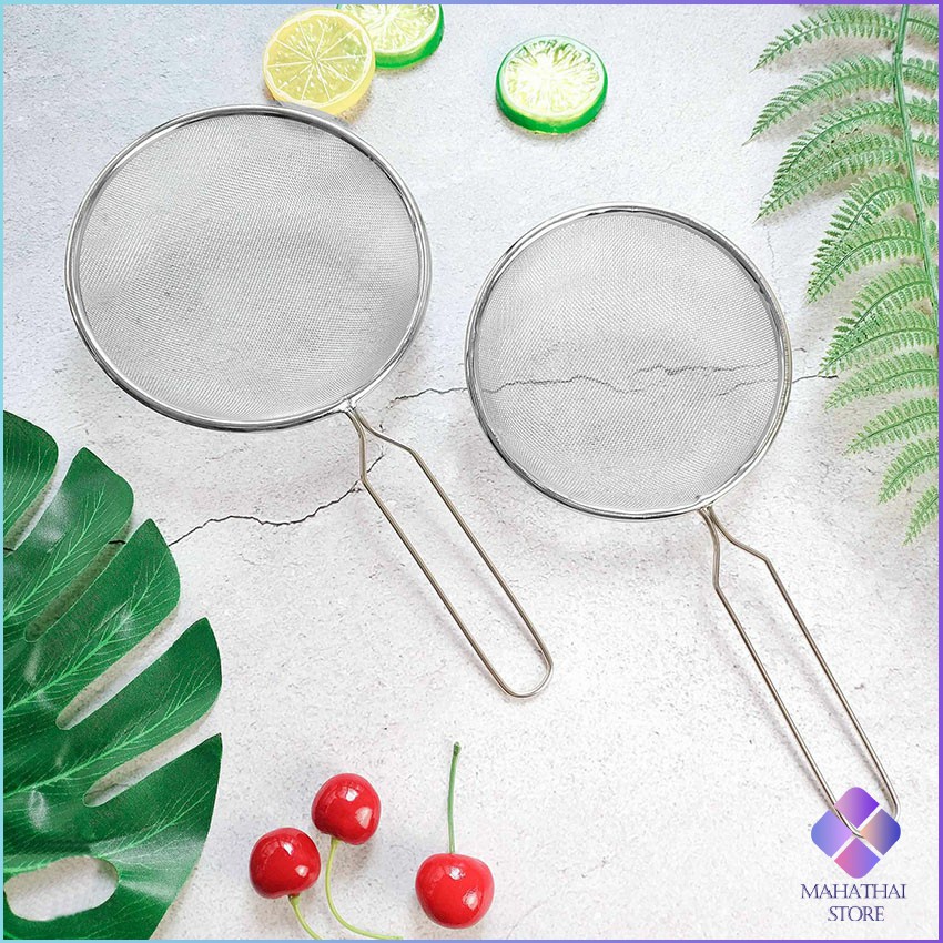 Mahathai ตะแกรงกรองน้ำผลไม้  อาหาร  ที่กรองในครัว Electroplating filter