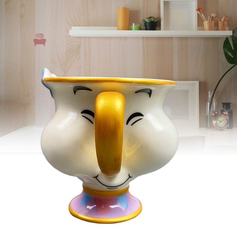 HOT TIKTOKIN STOCK Beauty and the Beast Teapots 3D Sculpted Ceramic