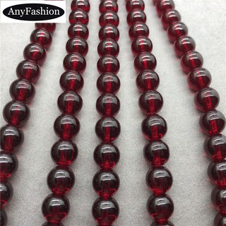 Deep Red Crystal Quartz Natural Stone Loose Bead Jewelry Lovers Woman Gift