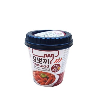 ยองพุง โยโปกิ ฮ็อตแอนด์สไปซี่ ต๊อกโบ๊กกิ คัพ 120 กรัม / Youngpoong Yopokki Hot &amp; Spicy Topokki Cup 120 g