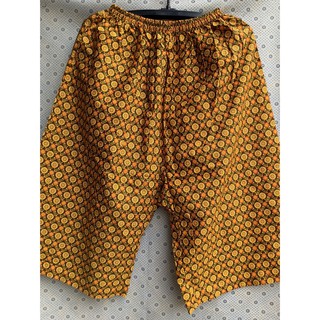 กางเกงลายไทย  เอวยางยืด เย็บต่อเป้า  สำหรับคนแก่ ใส่สบาย XL,…