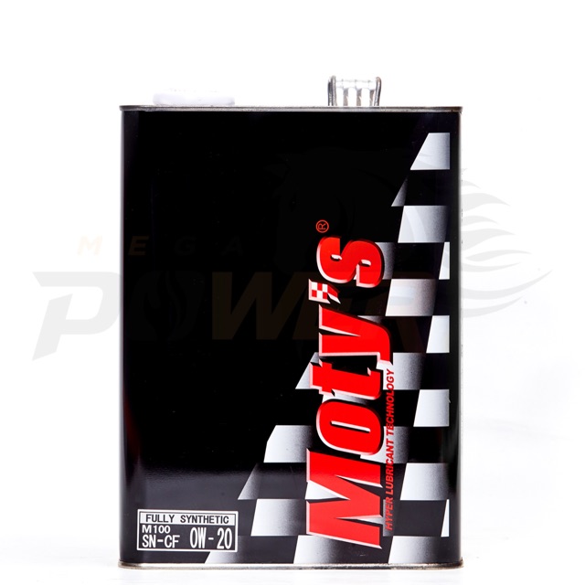 **ฟรีกรองตรงรุ่น** น้ำมันเครื่อง Moty’s M100 0W-20