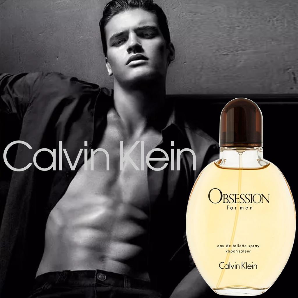 Calvin Klein OBSESSION For Men Eau De Toilette Spray 125ml. น้ำหอมลิขสิทธิ์ของแท้ซีรี่ย์ใหม่จากแบรนด