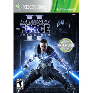 แผ่น XBOX 360 : Star Wars The Force Unleashed 2 ใช้กับเครื่องที่แปลงระบบ JTAG/RGH