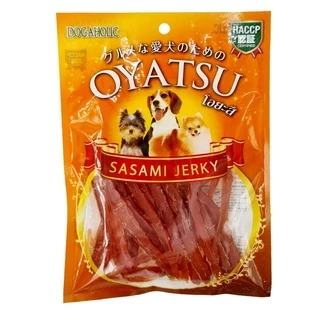 OYATSU (โอยะสึ) ไก่สไลด์นิ่ม/ไก่พันสติ๊กรสชีส/พันหนังนิ่ม/ไก่+ปลาพันสติ๊กรสชีส ขนมสำหรับสุนัขทุกสายพันธุ์
