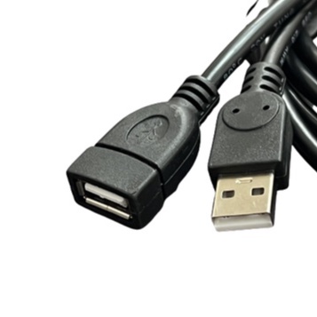 สาย USB 2.0 M/F 1.8 m ผู้เมีย USB to USB M/F Cable 1.8m สีดำ