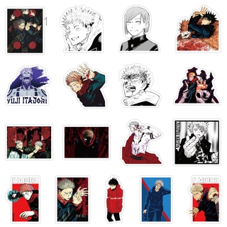 สติ๊กเกอร์พีวีซีกันน้ําลายการ์ตูน Jujutsu Kaisen