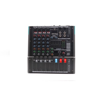 เพาวเวอร์มิกซ์ 4 channel  (Powered Mixer)  PA-4  (400w) มีBLUETOOTH,USB ,MP3 PLAYER ที่เครื่องเดียว เสียงดีสุดๆ