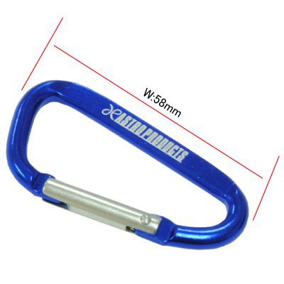 Astro Products คาราบิเนอร์ D M น้ำเงิน / D Carabiner Keychain M Blue 58mm