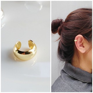 Silver-Aholic Ear cuff เงินแท้ชุบทอง 14K สไตล์minimal