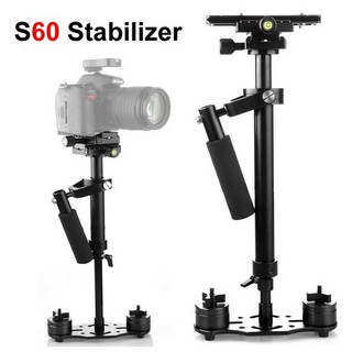 ไม้กันสั่น S60 Gradienter มือถือ Stabilizer Steadycam Steadicam พร้อมกล้องวิดีโอ