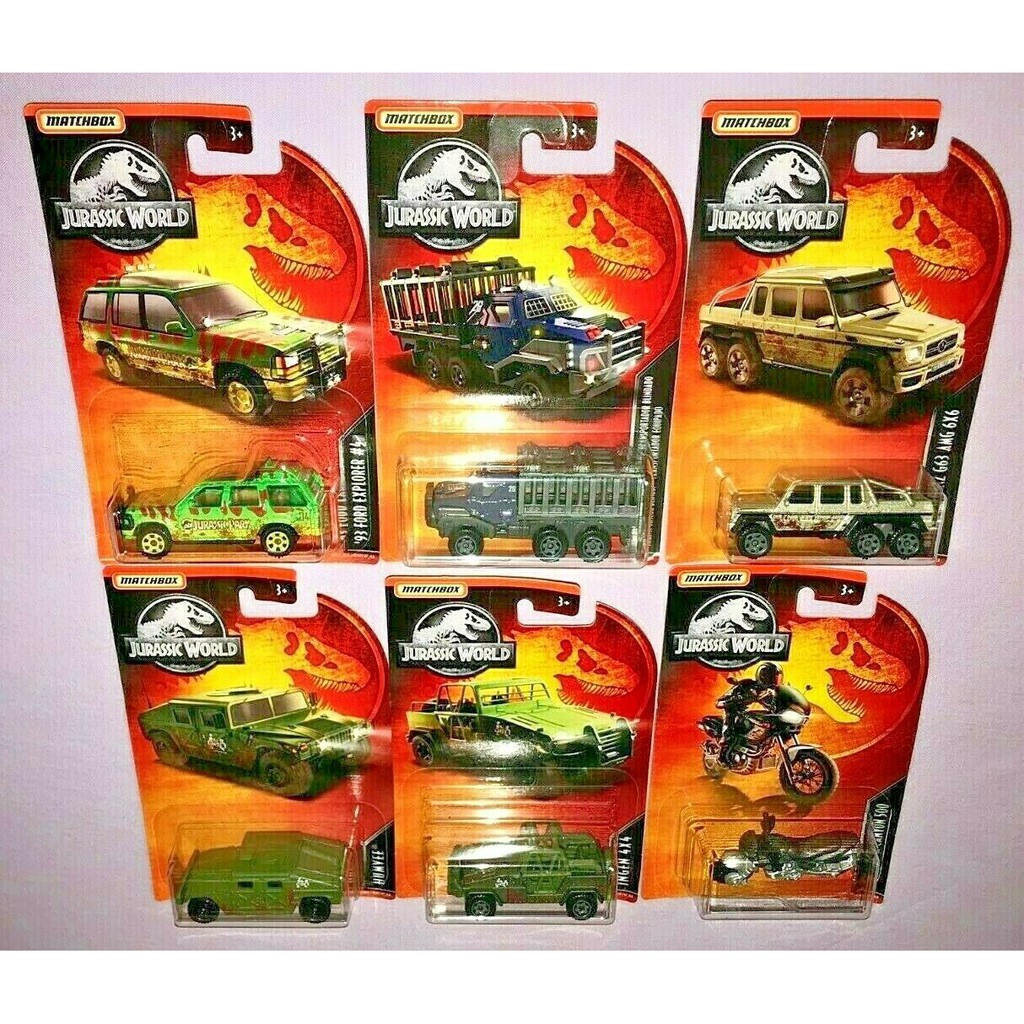 matchbox jurassic world 2019