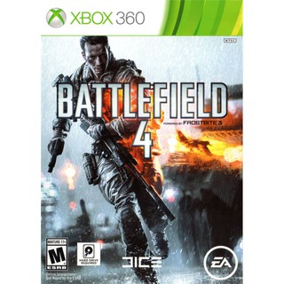 แผ่น XBOX 360 : Battlefield 4 (มี 2 แผ่น) ใช้กับเครื่องที่แปลงระบบ JTAG/RGH