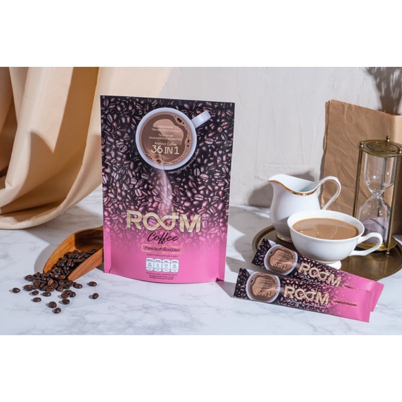 กาแฟ ROOM COFFEE  ของแท้100%  มีบัตรตัวแทนจำหน่าย