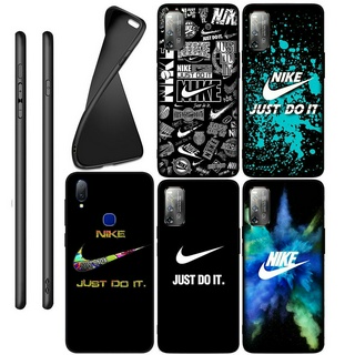 NIKE เคสโทรศัพท์ซิลิโคนลายโลโก้สําหรับ Oppo Reno5 4 3 Pro 2 Z F 2 F5 F17 Pro A93 A73 2020 Reno5 Reno4