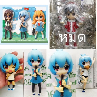 (แท้/มือ1,2)​ Banpresto Petit Eva Evangelion@School Nagisa Kaworu Christmas ver.@ School 7 ver. REI ASUKA MARI