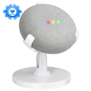 ชั้นวางของตั้งโต๊ะสําหรับ google home mini voice kid thon หมุนได้ 360 องศา