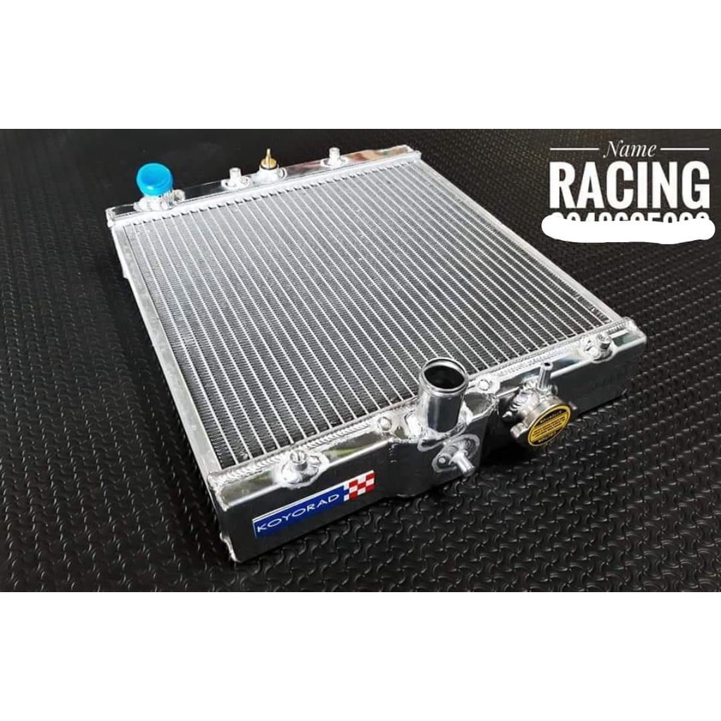 หม้อน้ำ อลูมิเนียม 3ช่อง ทรงKOYO honda civic Eg Ek ซีวิคเตารีด ตาโต 92-00  3ช่อง หลอดหนา 68 มิลหนาที