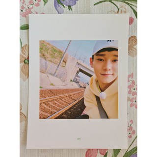 [แท้/แบ่งขาย/4 หน้า 100] หน้าโฟโต้บุ๊ค เฉิน Chen CBX Selfie Book Photo Book EXO