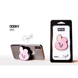 【OFFICIAL GOODS】 BT21 GRIP HOLDER - MANG, VAN, COOKY