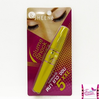 🔥โปรค่าส่ง25บาท🔥Sheene Volume Shock Mascara 6ml. ชีนเน่ วอลลุ่ม ช็อค มาสคาร่า