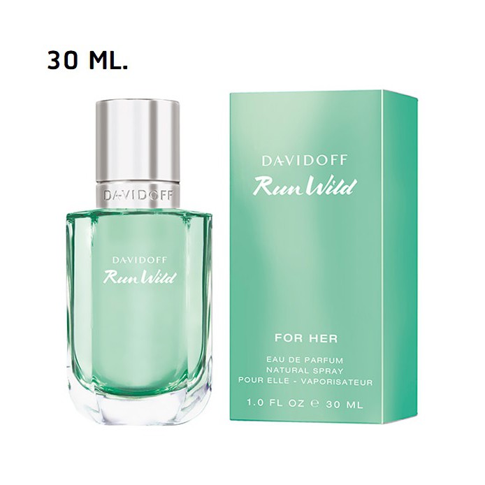 Davidoff Run Wild For Her EDP 30 ml. กล่องซีล