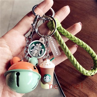 🔥พวงกุญแจห้อยจี้รูปการ์ตูนน่ารักสไตล์เกาหลี Starbucks Keychain