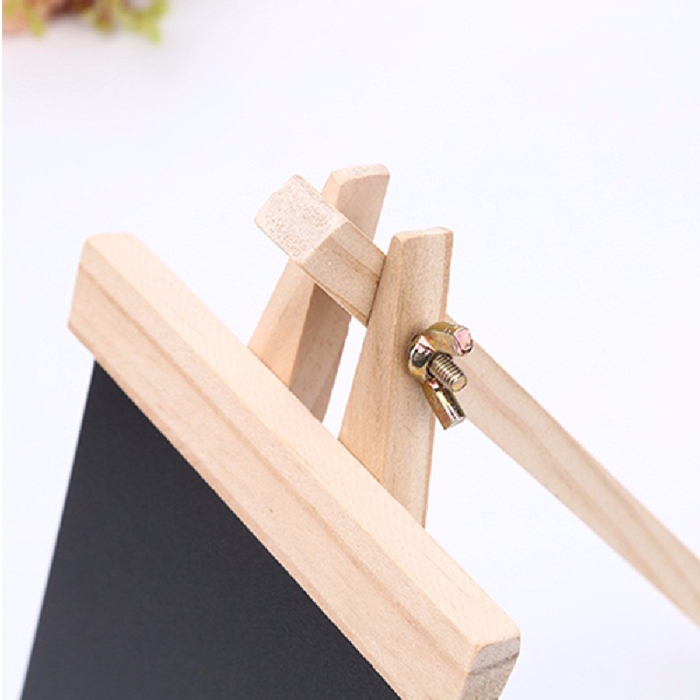 MOTARRO กระดานดำขาตั้ง ชอล์กบอร์ด กระดานชอล์กมีขาตั้งไม้ S/M/L/XL/XXL สำหรับคาเฟ่ ร้านอาหาร MO027 - รูปที่ 3