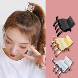 Korean Hairpin Female Metal Small Claw Clip 2021 New Temperament Shark Clip