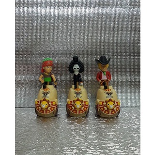 กระปุกออมสินวันพีช One Piece on Ship Bank Set (ยางเสื่อม เหนียว)