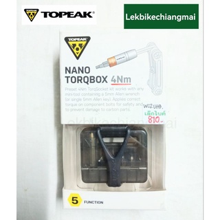 TOPEAK เครื่องมือทอร์ค NANO TORQBOX 4NM TT2561