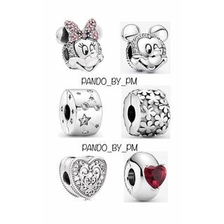 (พร้อมส่ง)ตัวล็อคชาร์ม  Pandora  Clip Charm คลิปชาร์ม Pandora ของเเท้100%