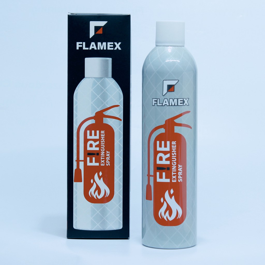 สเปรย์ดับเพลิง ติดรถยนต์ เฟลมเมกซ์ Flamex ขนาด 450 ml.