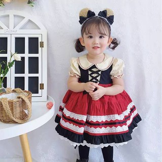 AKMV015 - English Country Girl Vintage Dress