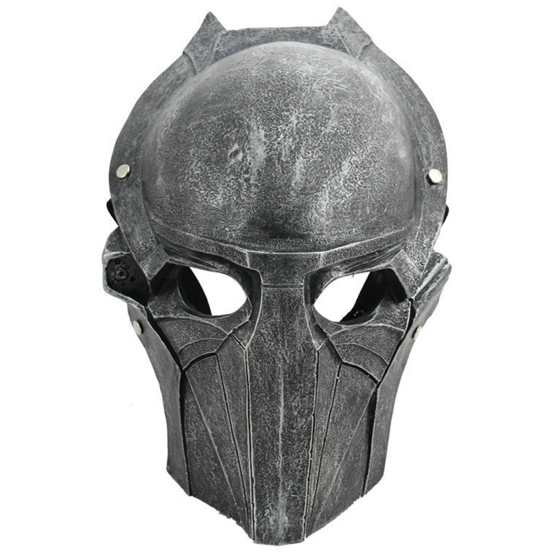 Mask หน้ากาก จากหนัง The Predator พรีเดเตอร์ เดอะ เพรดเดเทอร์ คนไม่ใช่คน วัสดุ ไฟเบอร์กลาส สำหรับใส่