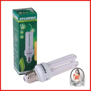 หลอดประหยัดไฟ หลอดไฟ หลอดประหยัดไฟ MLX ECO 3U15W/827 WW SYLVANIA 
 มีประสิทธิภาพการประหยัดไฟได้ถึง 80%
 หมดกังวลเรื่องไฟ